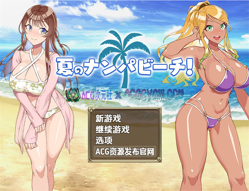 【探索RPG/汉化】夏日海滩搭讪（夏のナンパビーチ）内嵌汉化版【PC+安卓/782M】-ACG次元社-单机游戏-电脑游戏、手机游戏下载