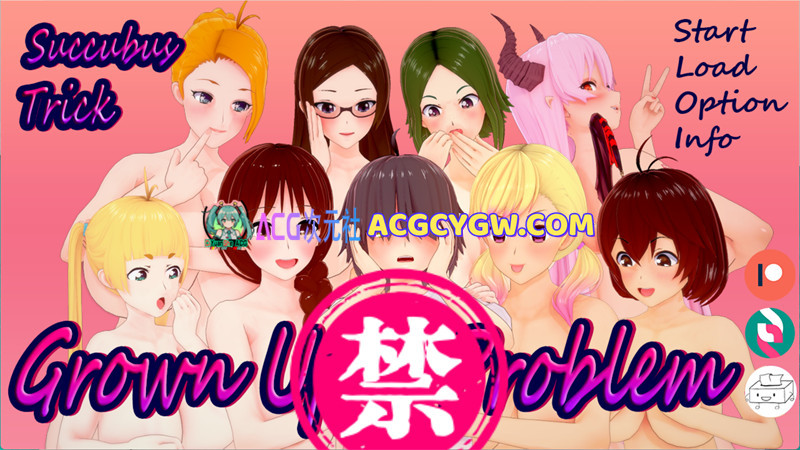 【欧美SLG/汉化/动态】魅魔技巧：变成大屌（Succubus Trick: Grown Up Problem）v0.9.2 AI汉化版【PC+安卓/3.84G/更新】-ACG次元社-单机游戏-电脑游戏、手机游戏下载